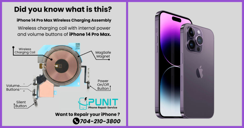 iPhone 14 Pro Max Wireless Charging Assembly​